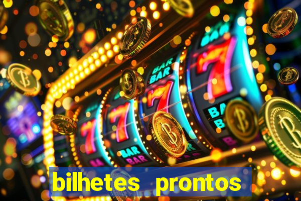 bilhetes prontos futebol hoje